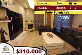 Sheileh 288m2 + 100m2 Terrace | Deluxe Furnished Apartment | Unique|TO 0