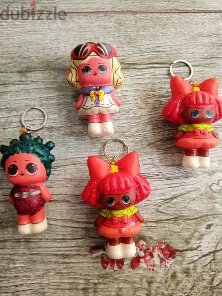 Cute lol keychains 5