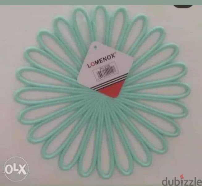 original Lomenox big size silicone coasters 8