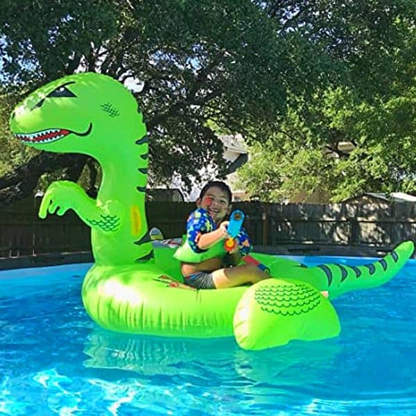 Sainteve Inflatable T-Rex Giant Ride-On 240 cm 1
