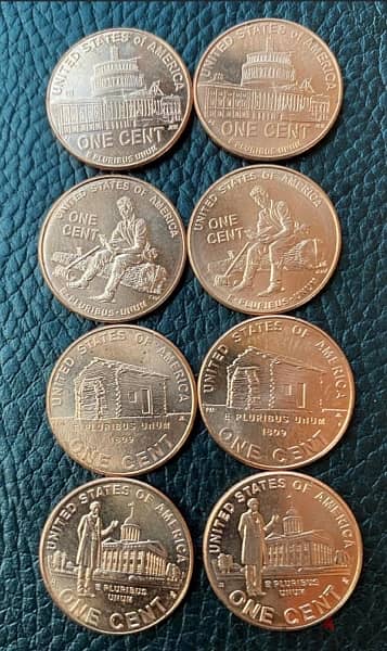 Bicentennial 2009 Lincoln cents pennies set coin 1