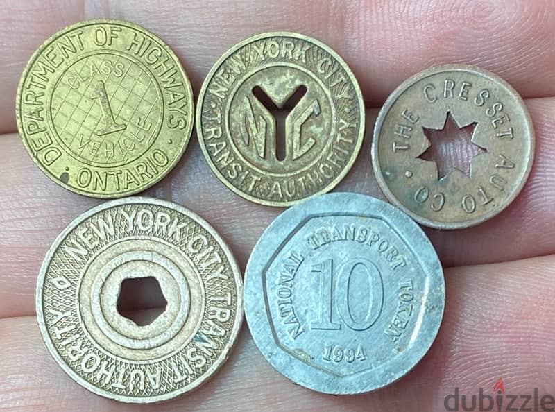 Token coins New York City Ontario 1