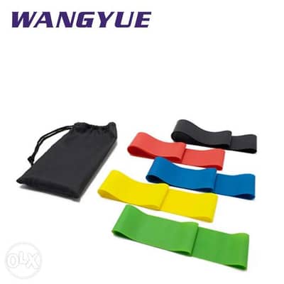 5 Colours Pilates Expander Rubber