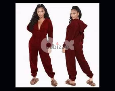 pyjama jumpsuit bordo s to xxL