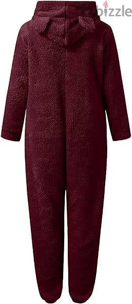 pyjama jumpsuit bordo s to xxL 4