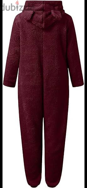 pyjama jumpsuit bordo s to xxL 7