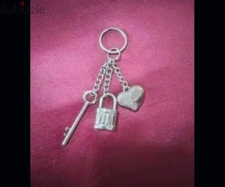 keychain heart key lock copy Hermes box +2$ 2