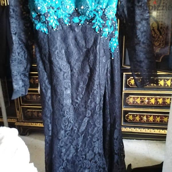 blue ana black dress 2