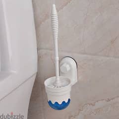 Toilet Brush Holder Magic Suction Cup 0