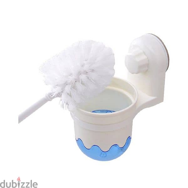 Toilet Brush Holder Magic Suction Cup 1