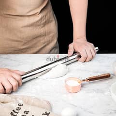 Stainless Steel Rolling Pin, 40cm