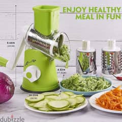 Tabletop Drum Grater, 3 Different Grating Accessories 0