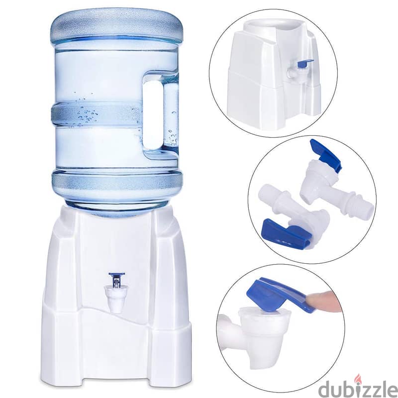 Water Gallon Stand Dispenser, 25x20cm, Suitable For All Gallon Types 0