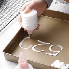 3 Piece Squeeze Icing Bottle Set 0