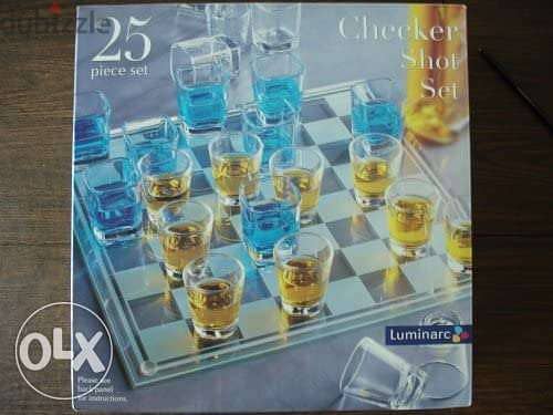 Luminarc checker shot set glass 1