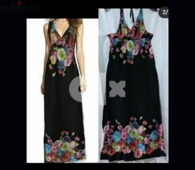 dress tawil byet3ala2 bel ra2be s to xxL