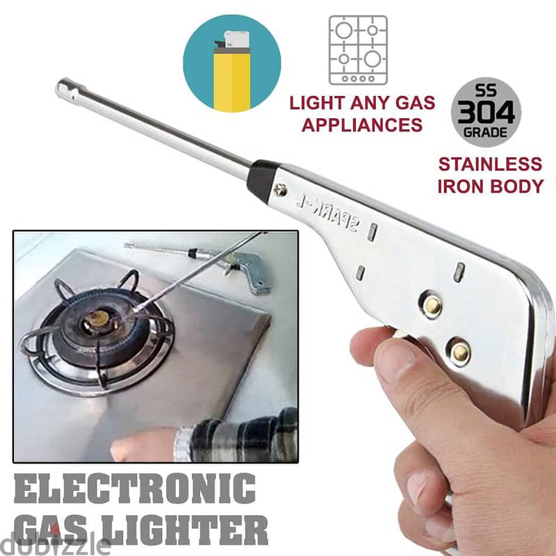 Stainless Steel Gas Lighter, High Quality, Heavy Duty 0