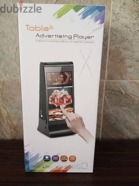 Table Advertising Player & Power Bank - Hotels, Salons, Spa & Pharmacy 1
