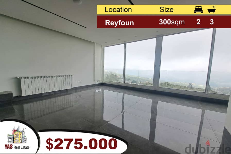 Reyfoun 300m2 + 40m2 Terrace | High-End | New Duplex | View | DA 0