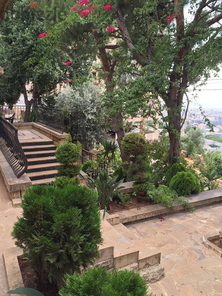 Exclusive Villa for sale  In Mansourieh | Mountains and Beirut view 2