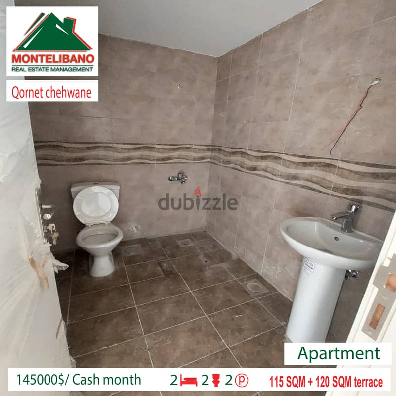 145.000$  Apartment for Sale in Qornet Chehwane !! 1