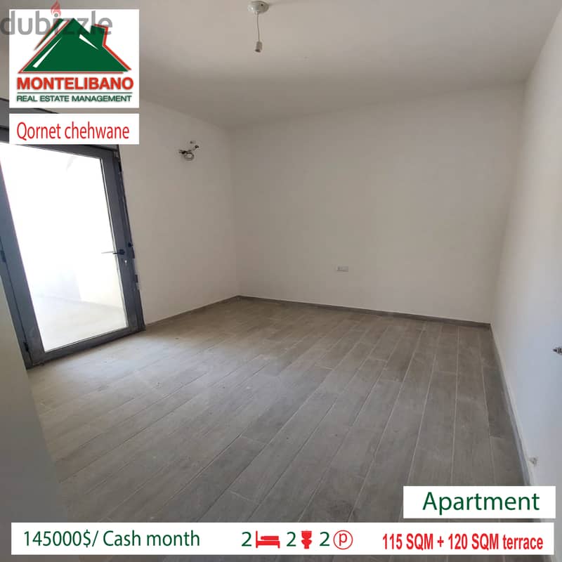 145.000$  Apartment for Sale in Qornet Chehwane !! 3