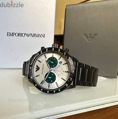 Original White & Black Emporio Armani New 2024 Edition