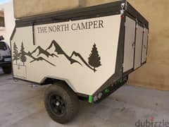Offroad camping trailer