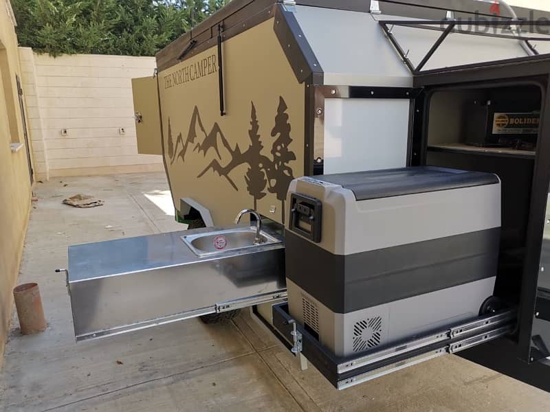 Offroad camping trailer 7