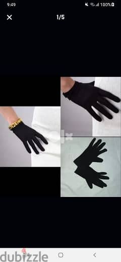 women gloves black high quality  1=7$ or 3=15$