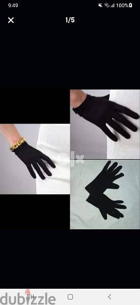 women gloves black high quality  1=7$ or 3=15$ 0