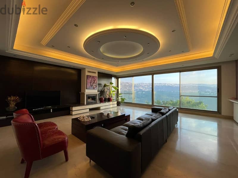 1400Sqm+500 SqmTerrace&Garden | Luxurious villa for sale in Beit Meri 4