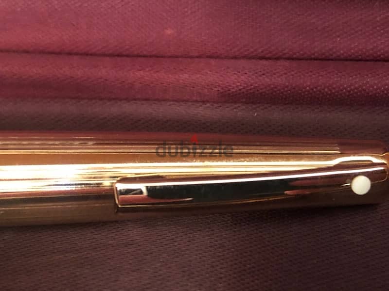 Vintage 70’s SHEAFFER new Gold plated 14ct. Nib Fountain Pen 1