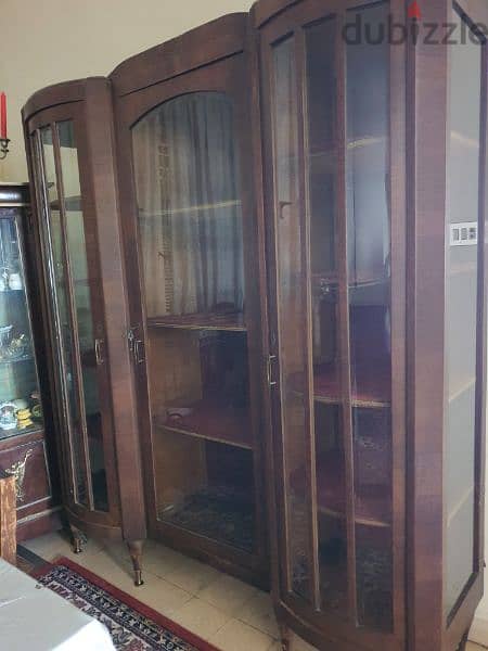 antique living room or dining room cupboards 0