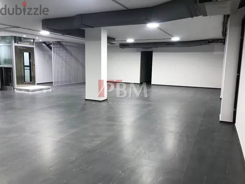 Charming Shop For Rent In Achrafieh | 9 Parking | 368 SQM | 0