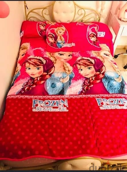 NEW COLOURFUL Frozen and Barbie bedding sets size 1 +1/2 2