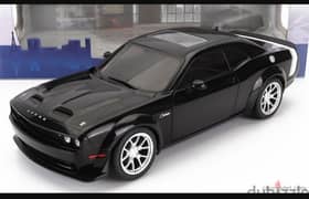 Dodge Challenger Hellcat Black Ghost '23 diecast car model 1;18.