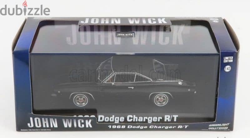 Charger R/T '68 (Movie John Wick 2014) diecast car model 1;43. 9