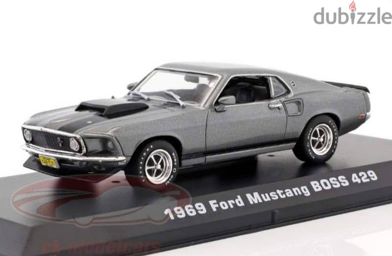 Mustang Boss 429 (Movie John Wick) diecast car model 1;43. 1