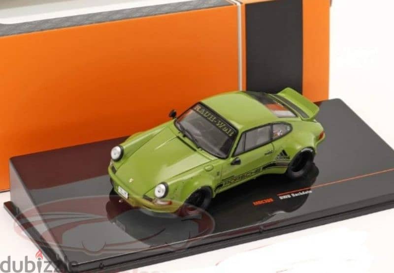 Porsche 911(964) RWB diecast car model 1;43. 0