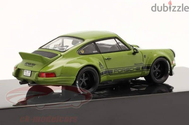 Porsche 911(964) RWB diecast car model 1;43. 3