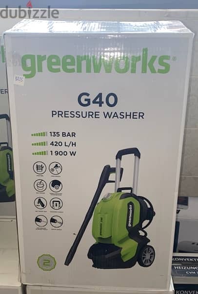 Greenworks pressure cleaner لانس متعدد الاستعمال 1