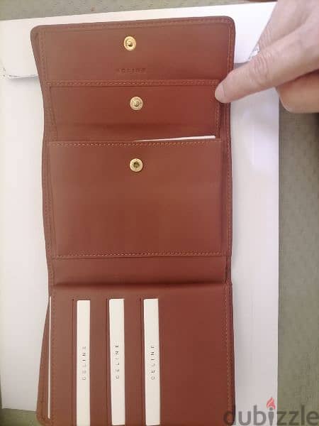 portefeuille celine. original leather 5