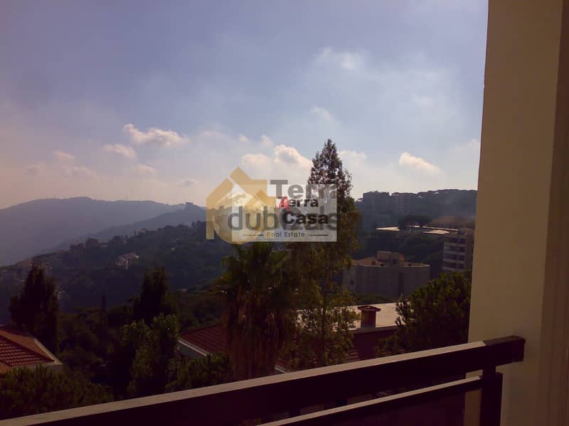 ouyoun broumana apartment open view for rent Ref # 104 3