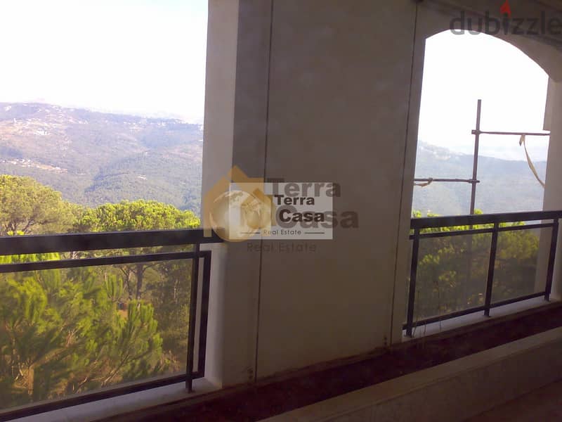 ouyoun broumana apartment open view for rent Ref # 104 4