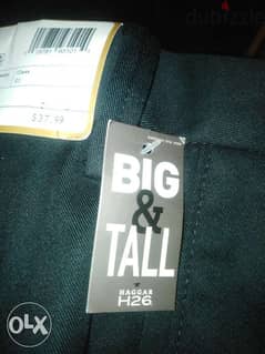 Big & tall pant black size 44-46-48-50