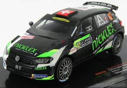 Polo GTI R5(Rally Monte Carlo '20) diecast car model 1;43.