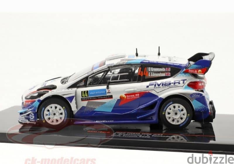 Ford Fiesta WRC (Rally Estonia '20) diecast car model 1;43. 1