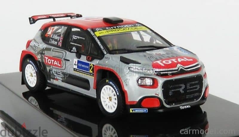 Citroën C3 WRC (Rally Estonia '20) diecast car model 1;43. 3
