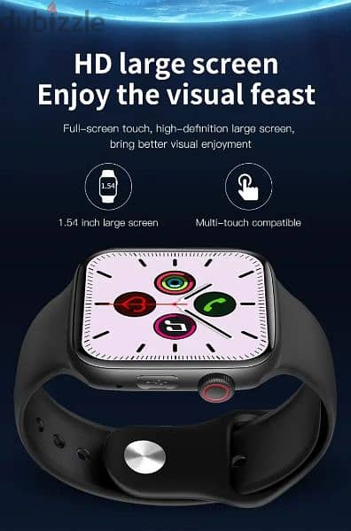 smart watch c6 like smart watch apple لفترة محدودة  سعر ٢٦$ 3